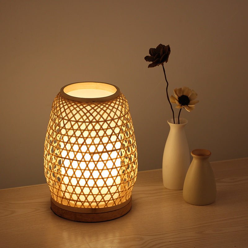 Creative Wooden Bamboo Table Lamp - Max&Mark Home Decor
