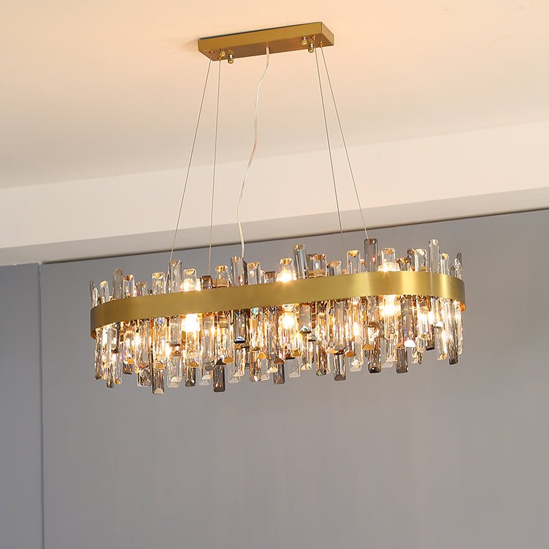 Crystal Chandelier Living Room Lights - Max&Mark Home Decor