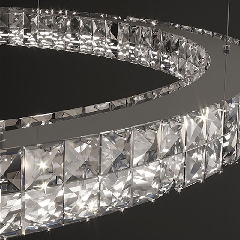 Crystal Pendant Glamorous Chandelier - Max&Mark Home Decor