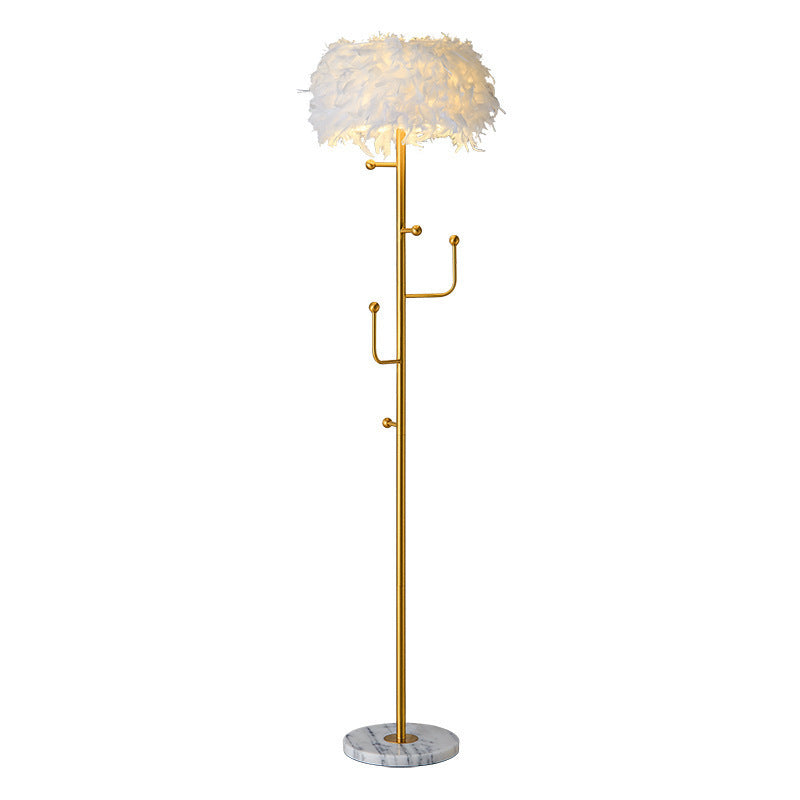 Nordic Light Luxury Feather Floor Lamp