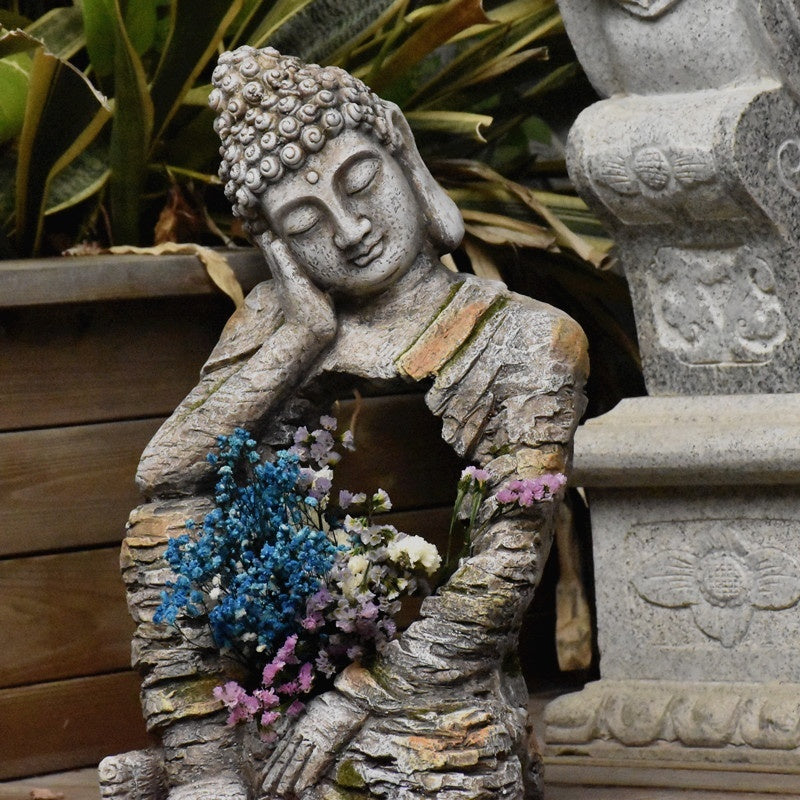 Outdoor Buddhist Resin Sculpture