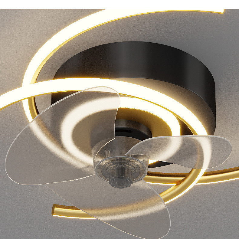 Modern Northern European Ceiling Fan Lamp