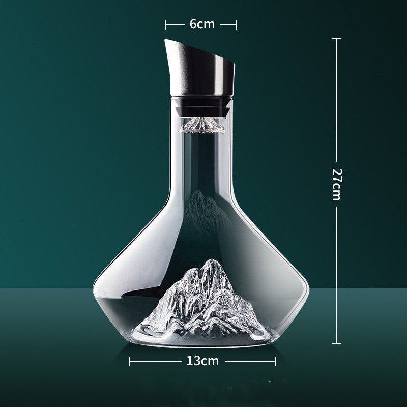 Decanter Red Wine Home Iceberg Crystal - Max&Mark Home Decor