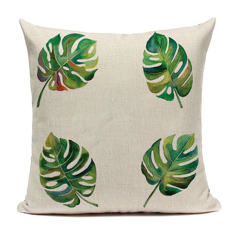Decorative Cushion For Sofa With Images Of leaves - Max&Mark Home Decor