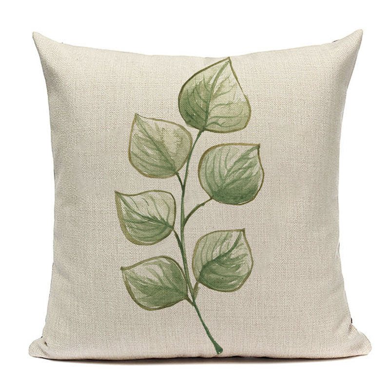 Decorative Cushion For Sofa With Images Of leaves - Max&Mark Home Decor