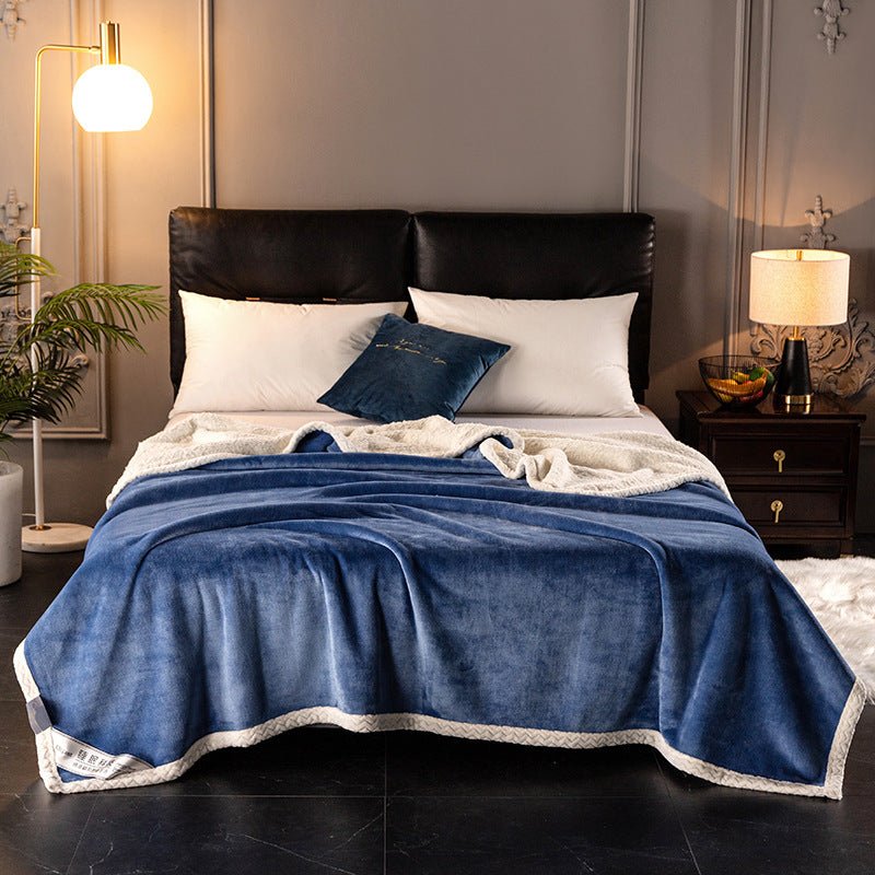Double Fleece Blanket - Max&Mark Home Decor