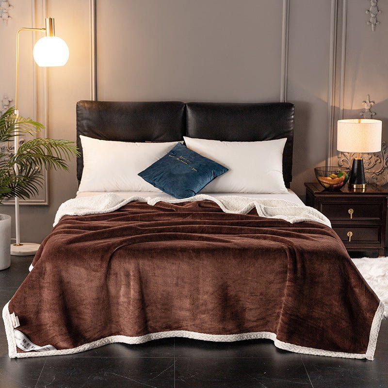 Double Fleece Blanket - Max&Mark Home Decor