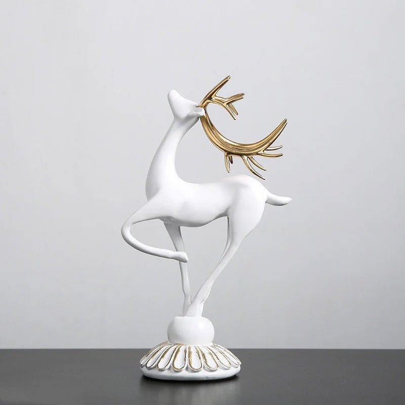 Minimalist Deer Statuette