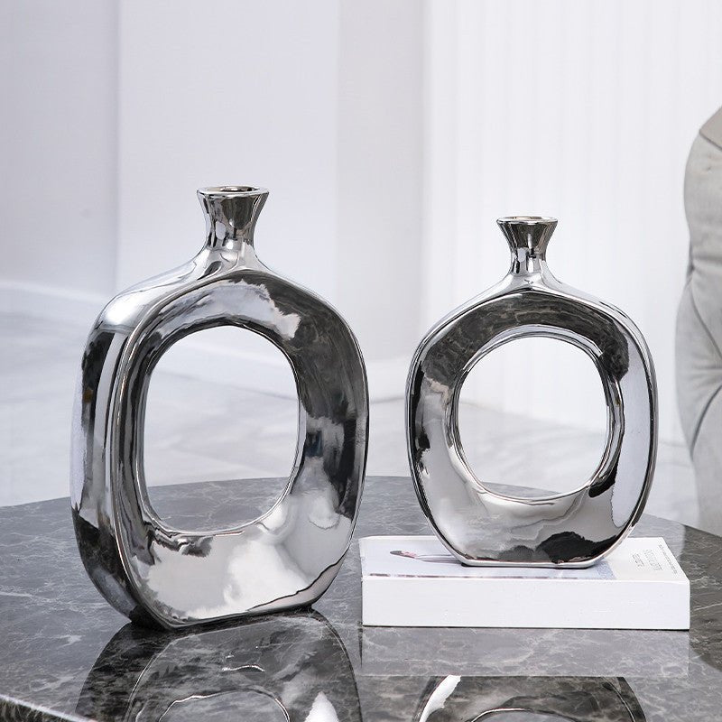 Electroplated Glass Vase Collection - Max&Mark Home Decor