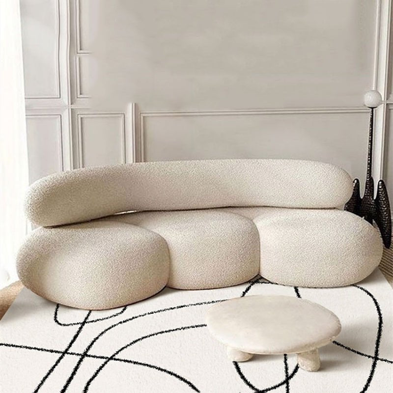 Elegance Curve Cashmere Sofa - Max&Mark Home Decor