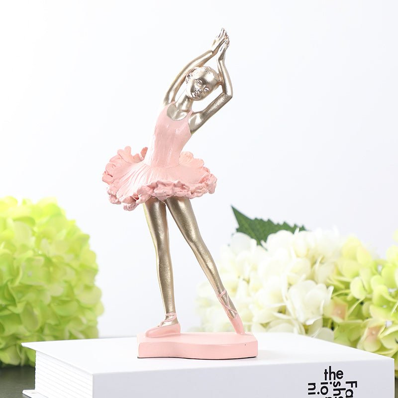 Elegant Ballerina Resin Statue - Max&Mark Home Decor