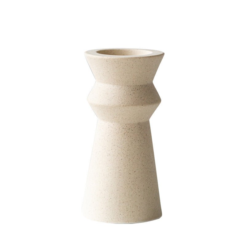 Elegant Ceramic Candle Holders - Perfect for Weddings and Special Occasions - Max&Mark Home Decor