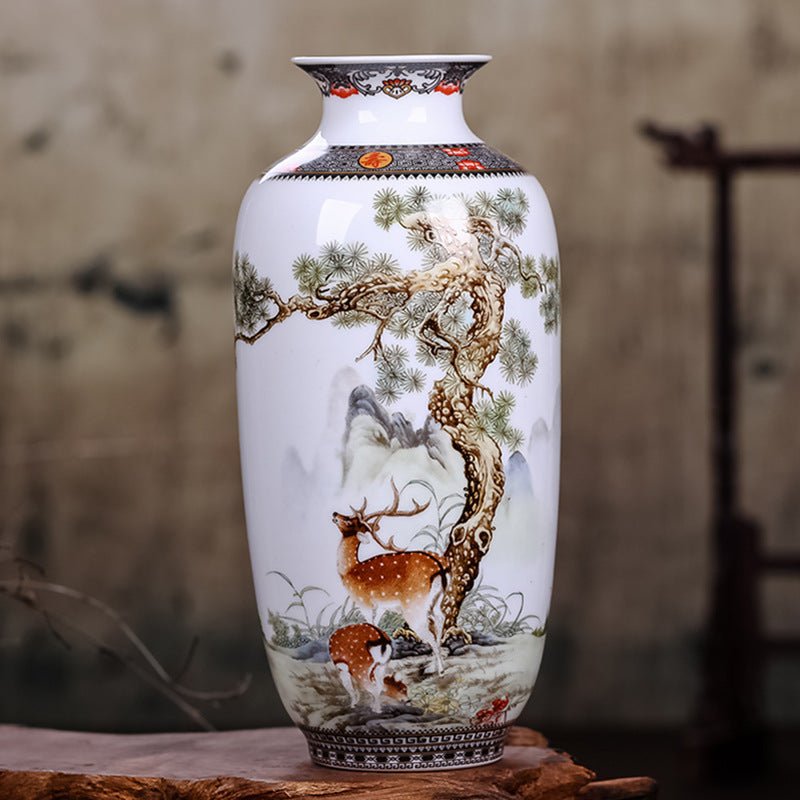 White Porcelain Vase