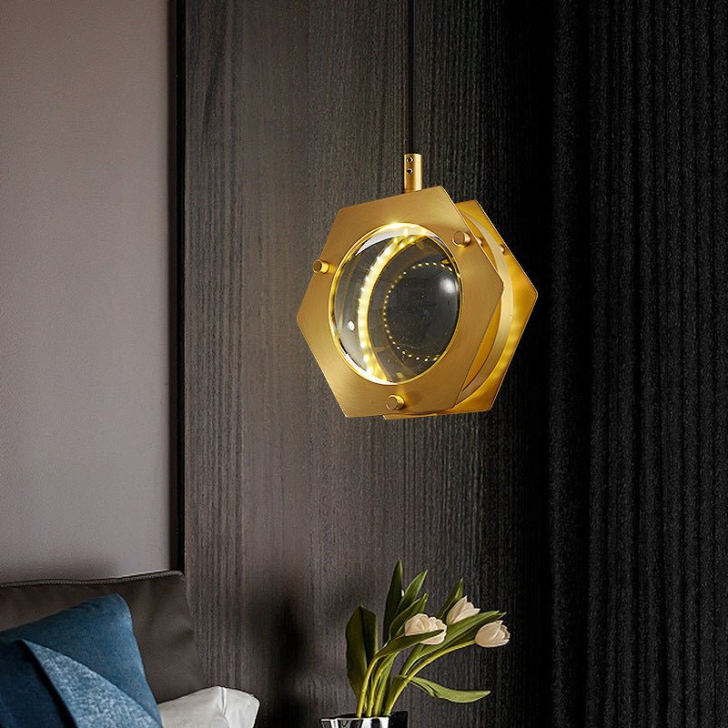 Elegant Copper Single Chandelier - Max&Mark Home Decor