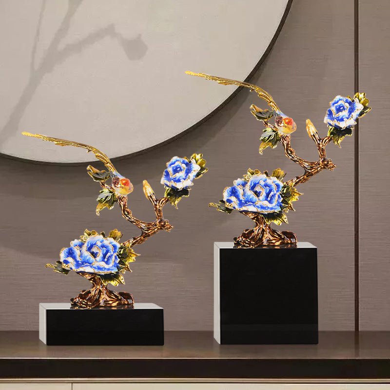 Elegant Crystal Glass Branch Ornaments - Max&Mark Home Decor
