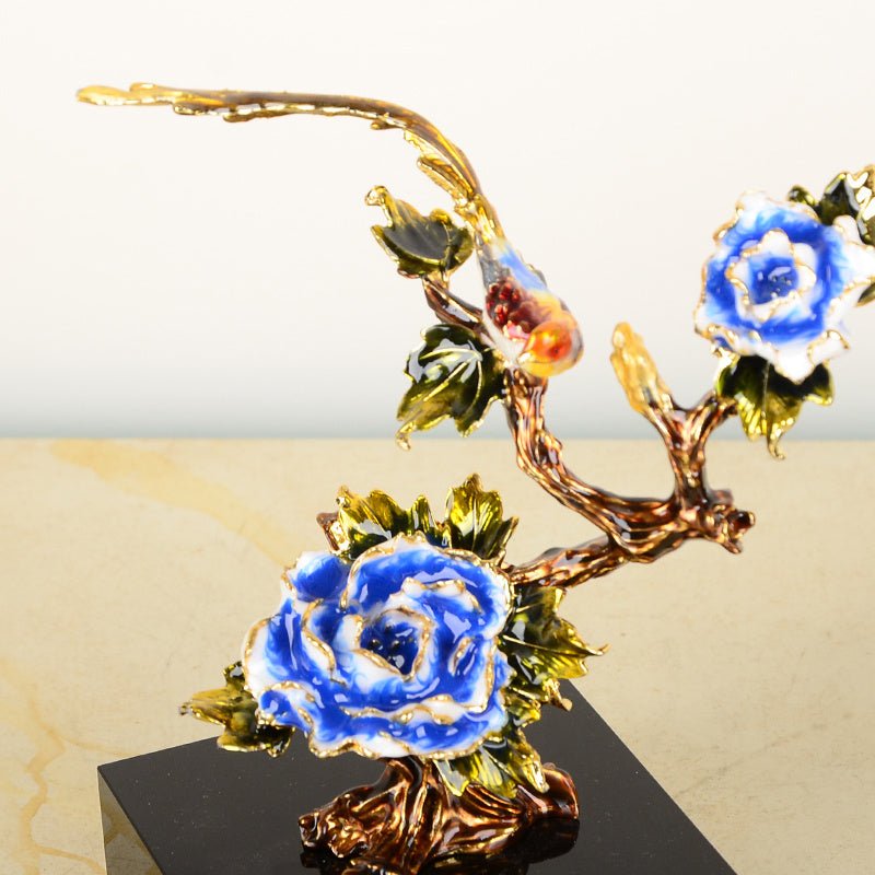 Elegant Crystal Glass Branch Ornaments - Max&Mark Home Decor