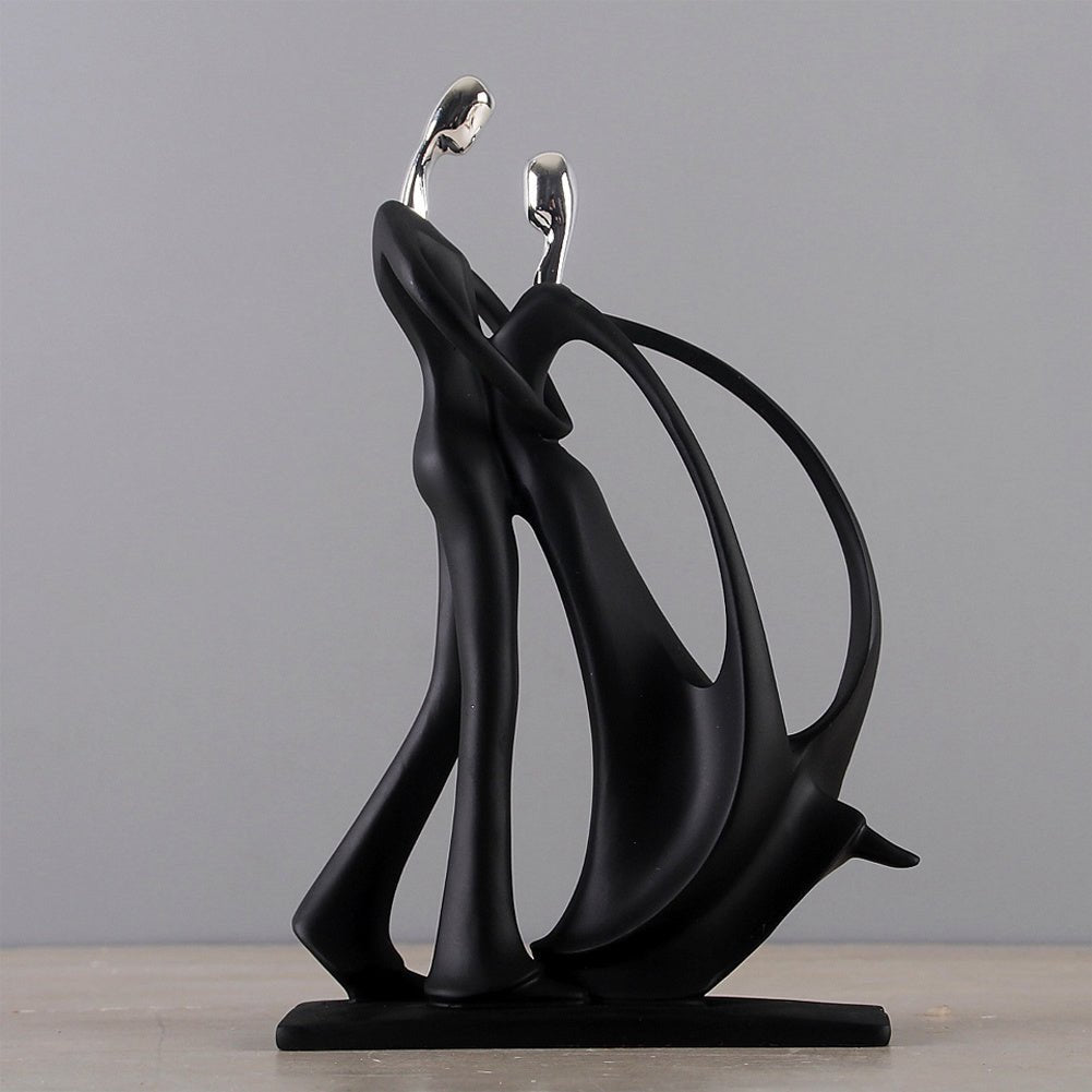 Elegant Dance - Resin Sculpture for Modern Living Room - Max&Mark Home Decor