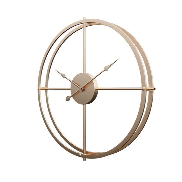 Elegant European - Style Wrought Iron Wall Clock - A Timeless Accent for Every Room - Max&Mark Home Decor