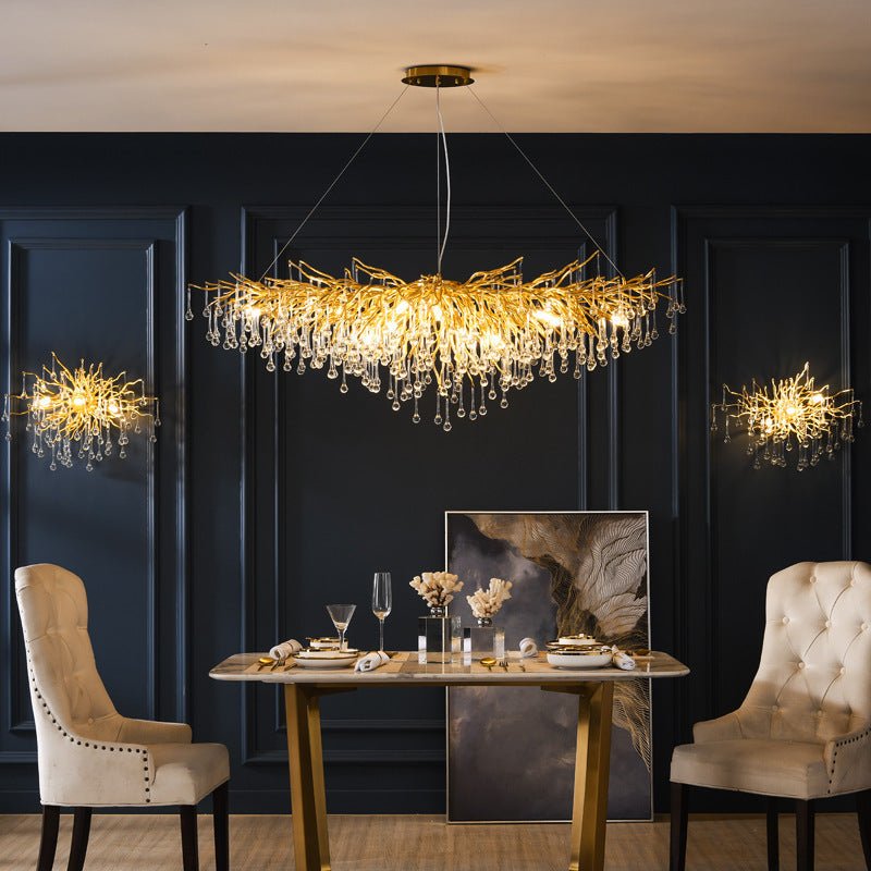 Elegant Illumination Glass Pendant Chandelier - Max&Mark Home Decor