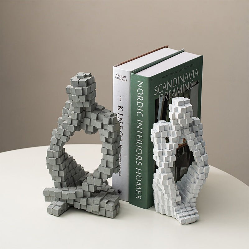 Elegant Modern Abstract Resin Sculpture - Max&Mark Home Decor