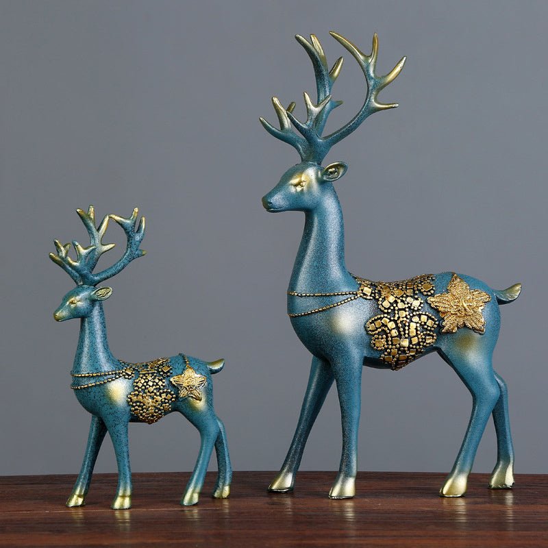 Elegant Nordic Deer Statues - Max&Mark Home Decor