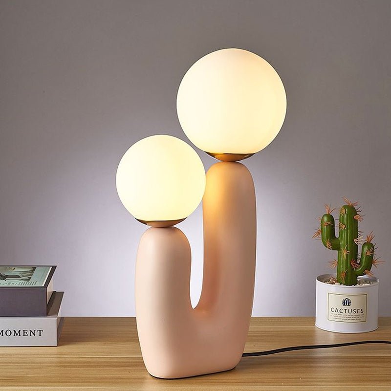 Elegant Table Lamp with Resin Base and Nordic Design - Max&Mark Home Decor