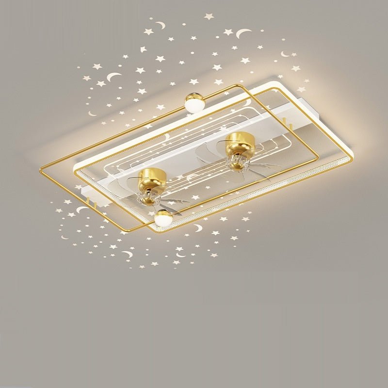 Ethereal Glow Iron Ceiling Lamp - Max&Mark Home Decor