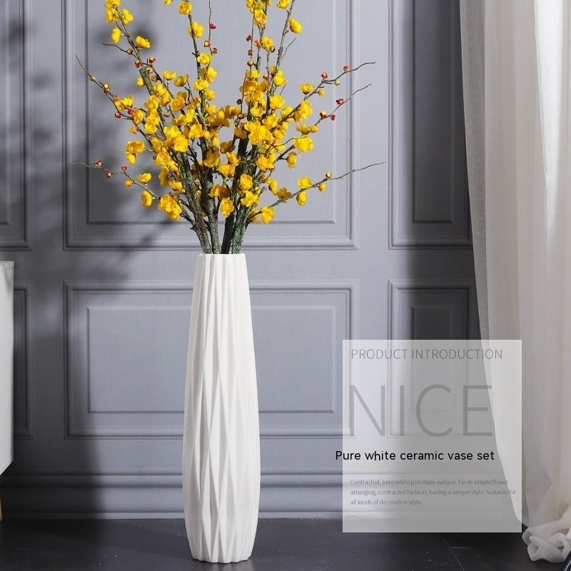 European Elegance Ceramic Floor Vase Collection - Max&Mark Home Decor