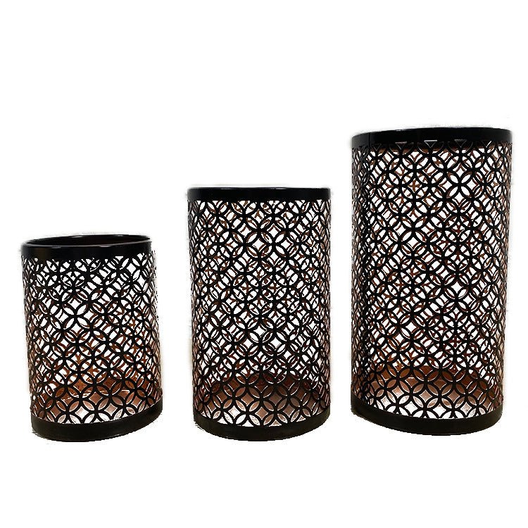 European Style Hollow Out Metal Candlestick Set - Max&Mark Home Decor