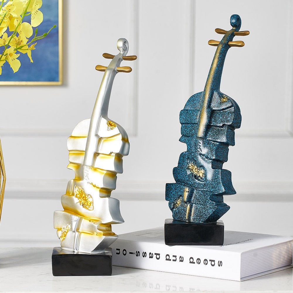 European - style Music Violin Ornaments Home Living Room TV - Max&Mark Home Decor