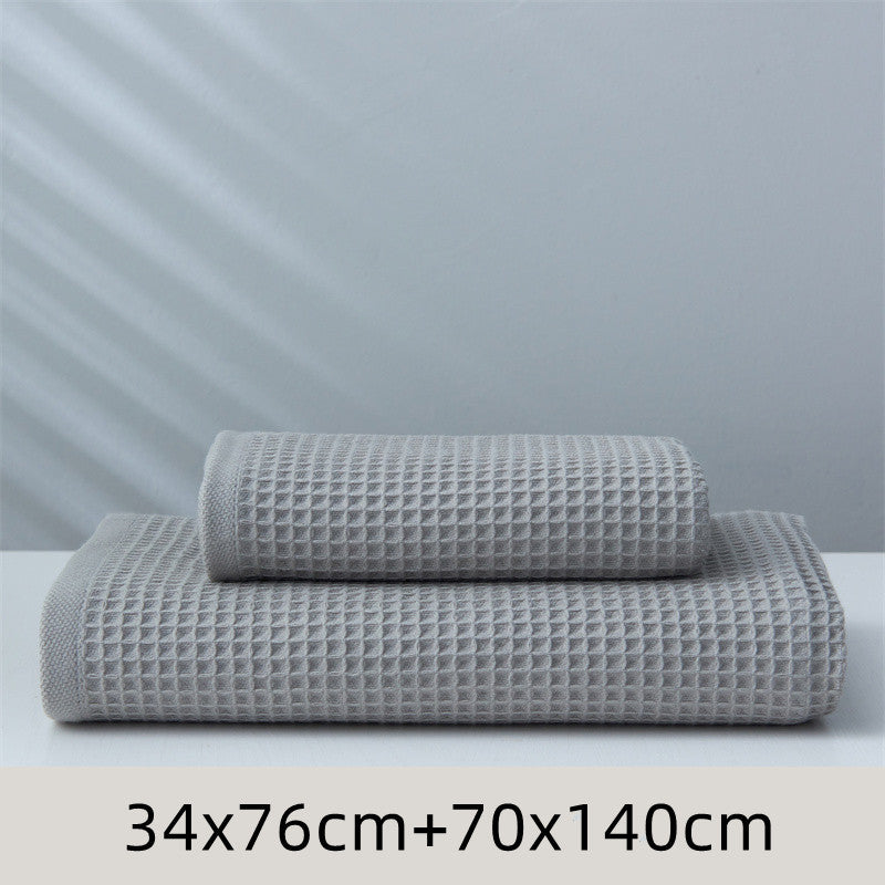 Minimalist Gray Towel