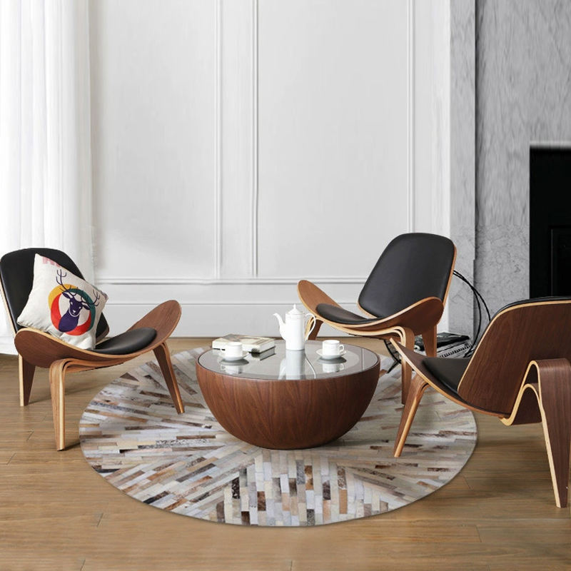 Modern Wood Accent Chair