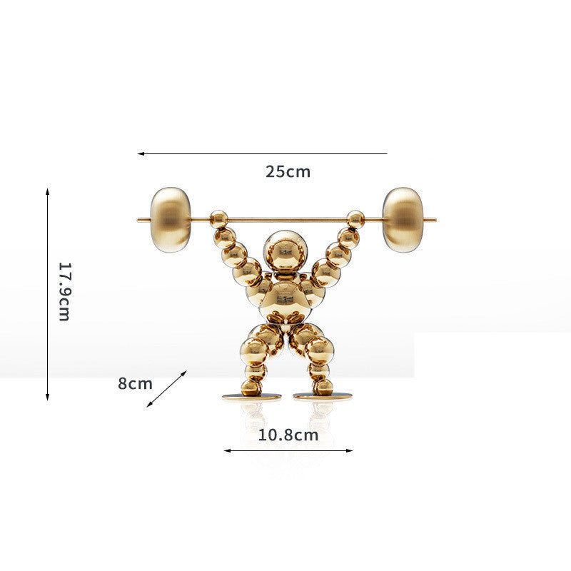 New Chinese Style Stainless Steel Ornaments - Cartoon Figures Collection
