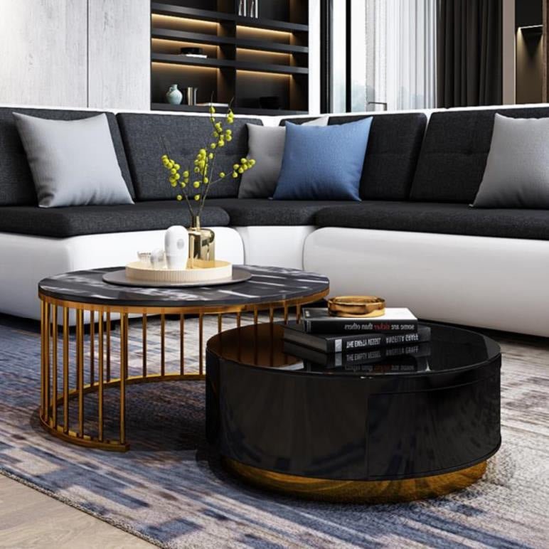 Fashion Marble Round Coffee Table - Max&Mark Home Decor