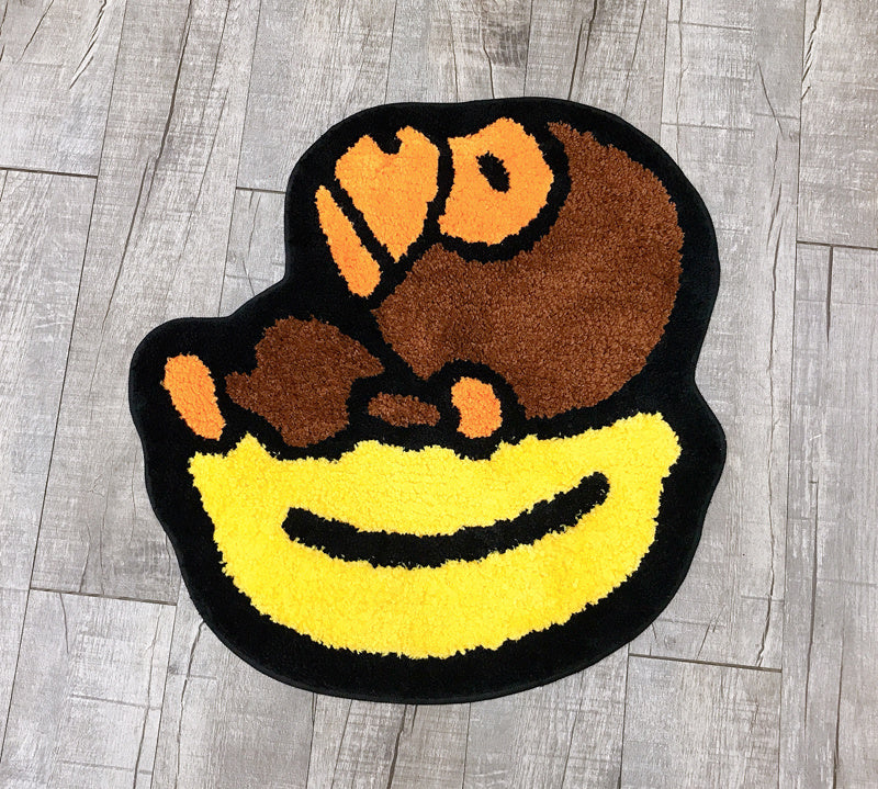 Colorful Monkey Mat for Kids