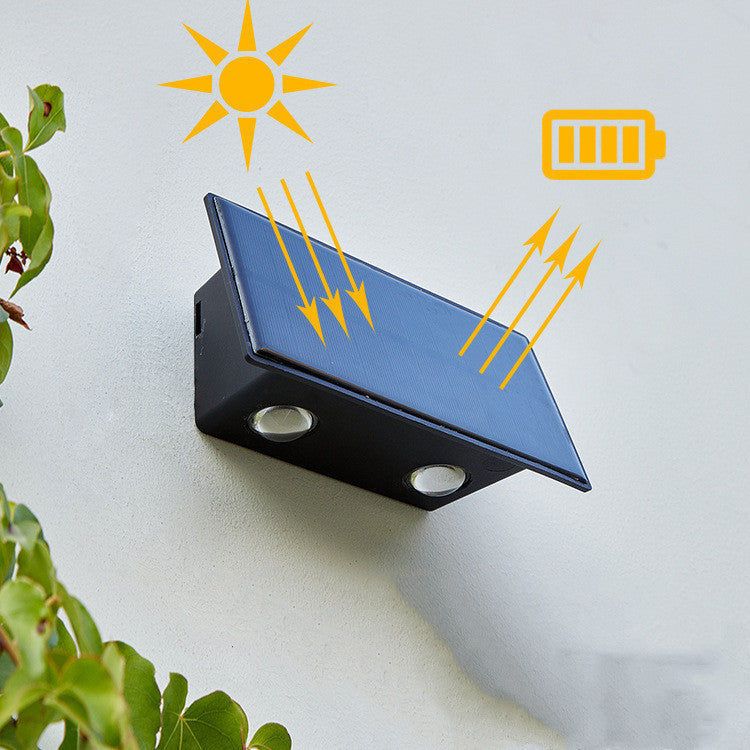 Exquisite solar powered wall light