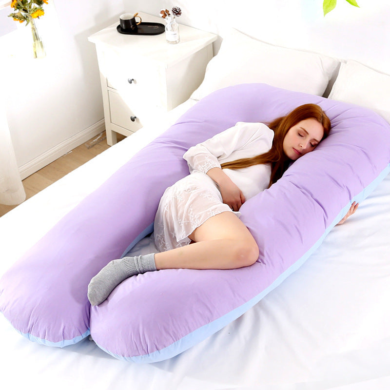 U-Shaped Lavender Pregnancy Pillow