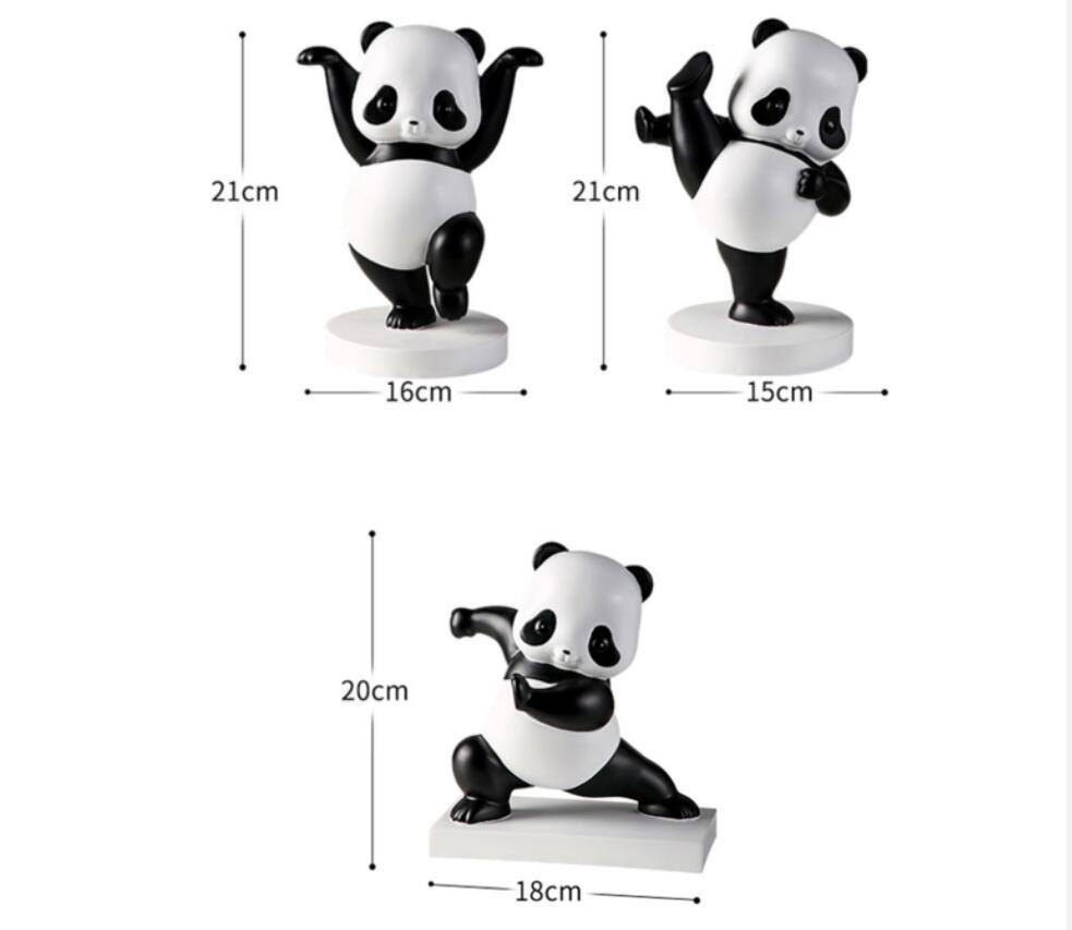 Modern Simplicity Synthetic Resin Animal Ornaments