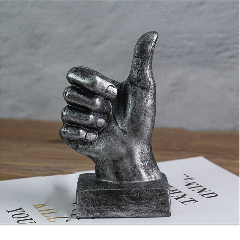 Fortune - Infused Resin Gesture Sculptures for Living Room Decor - Max&Mark Home Decor