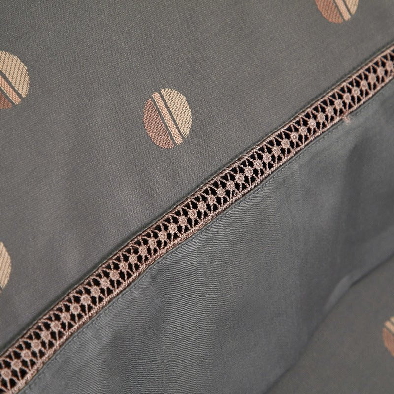 Four - Piece Jacquard Bed Linen Set With Long - Staple Cotton - Max&Mark Home Decor