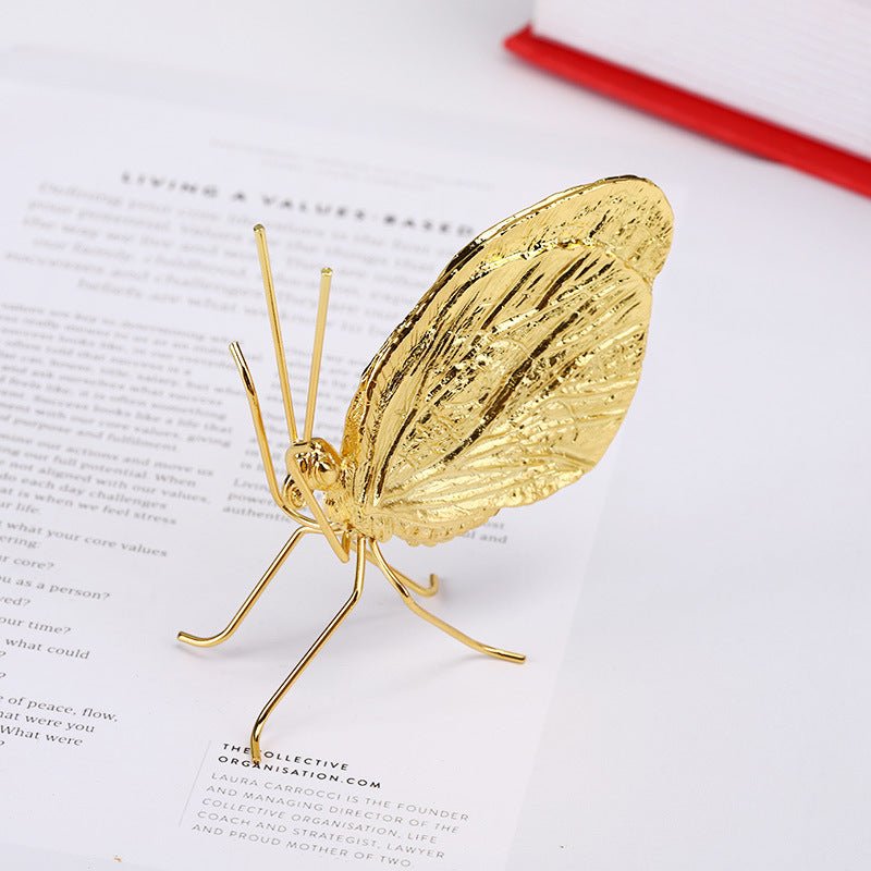 Gold Butterfly Decorative Ornaments for Home and Living Room - Max&Mark Home Decor