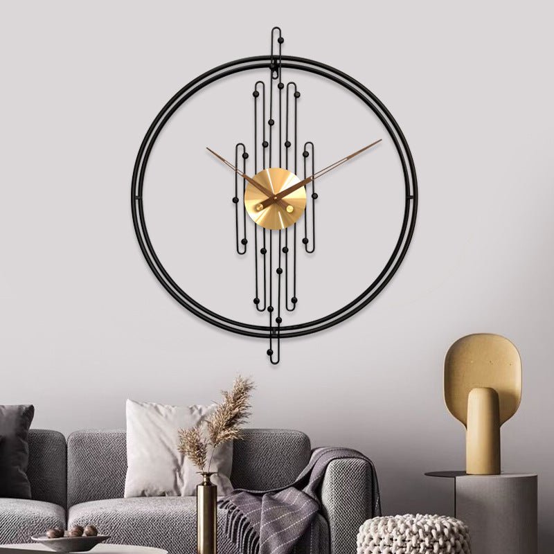 Gold wall clock - Max&Mark Home Decor