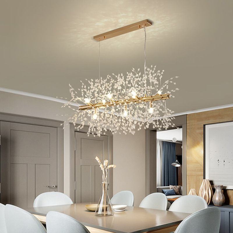 Golden Glow Modern Iron Pendant Lamp - Max&Mark Home Decor