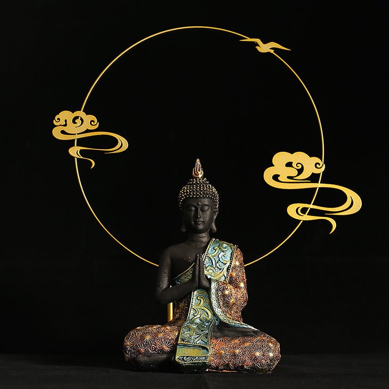 Handmade Buddha Statue Zen Ornament for Home Decoration - Max&Mark Home Decor