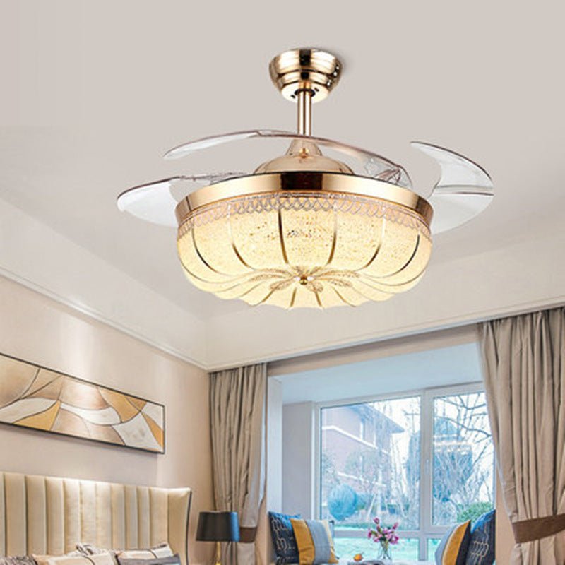 HANLAIMA Modern Simplicity Invisible Fan Lamp - Max&Mark Home Decor