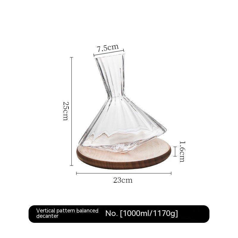 Home Crystal Glass Red Wine Decanter - Max&Mark Home Decor